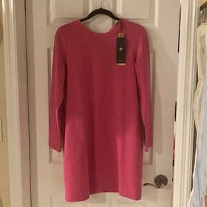 Massimo Fabbro Italy -Pink tieback dress